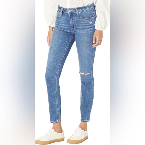 PAIGE Denim - NWT Paige Hoxton High Rise Ankle Skinny